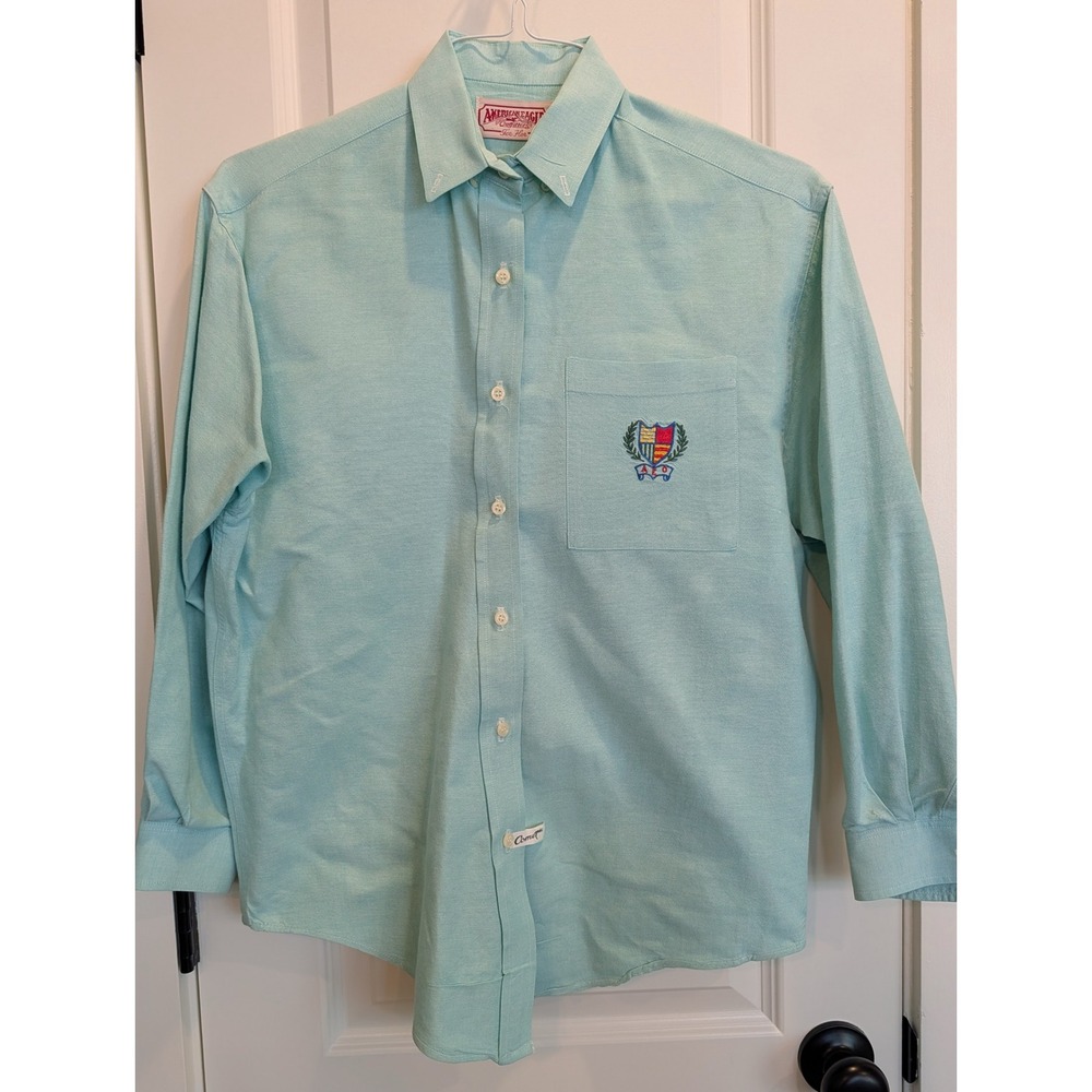Vintage American Eagle Outfitters For Her Vintage Crest Oxford Shirt